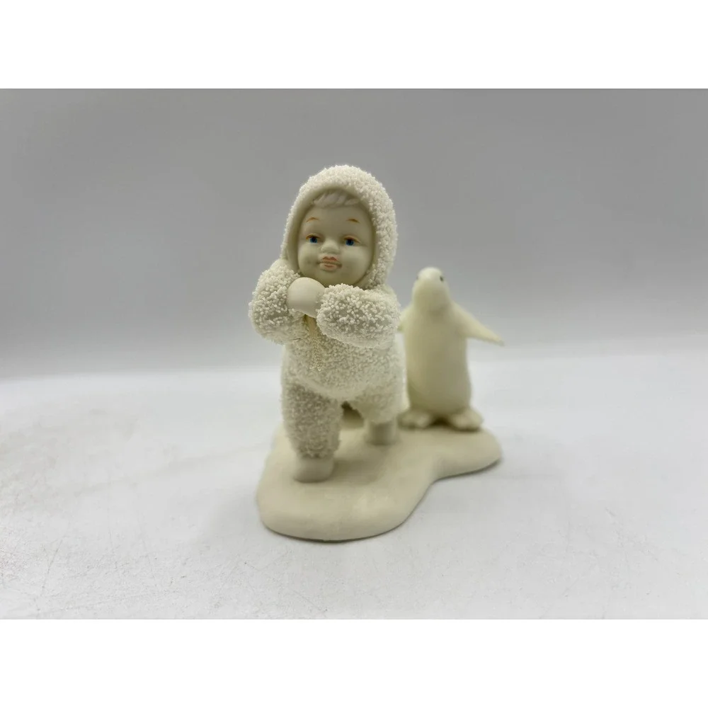 Department 56 1994 Vintage Snowbabies Bringing Starry Pines 68624 Retired EUC